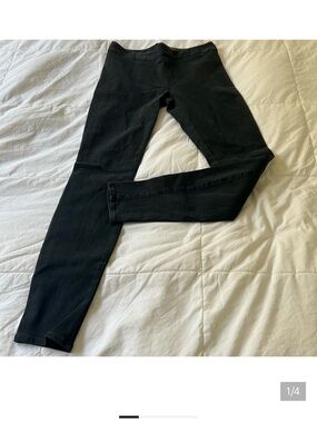 Enza Costa Black Pants, Low Rise